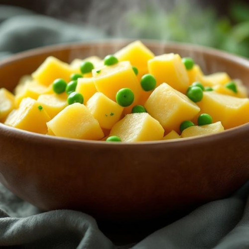 Warm Pea & Potato Lunch Fold - Fresh Start 30: A Journey To Better Health